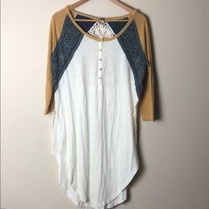We The Free, Free People Baseball Tee Dress